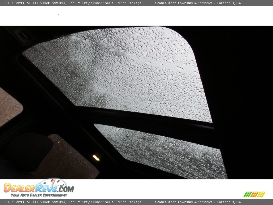 2017 Ford F150 XLT SuperCrew 4x4 Lithium Gray / Black Special Edition Package Photo #13