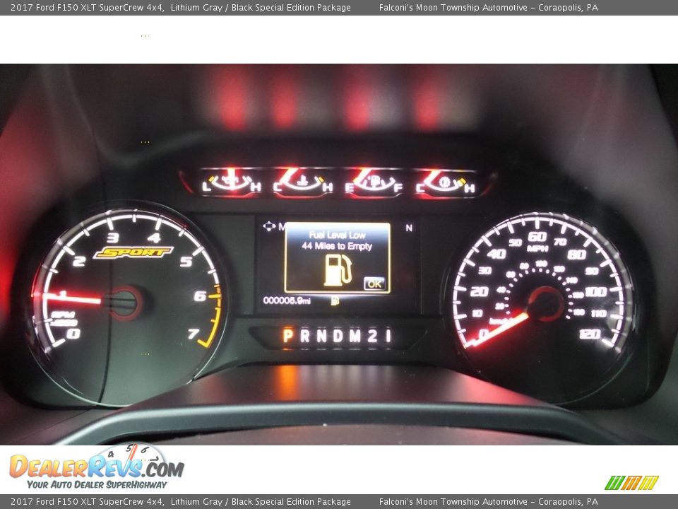 2017 Ford F150 XLT SuperCrew 4x4 Lithium Gray / Black Special Edition Package Photo #16