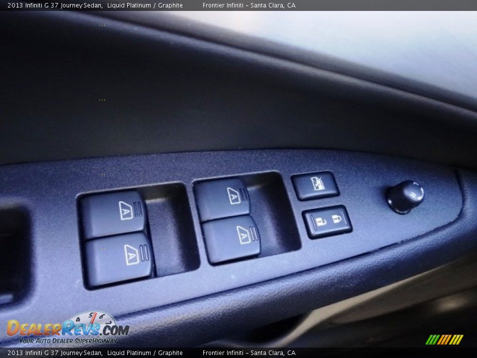 2013 Infiniti G 37 Journey Sedan Liquid Platinum / Graphite Photo #12