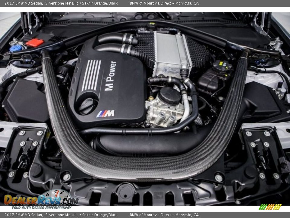 2017 BMW M3 Sedan 3.0 Liter TwinPower Turbocharged DOHC 24-Valve VVT Inline 6 Cylinder Engine Photo #8