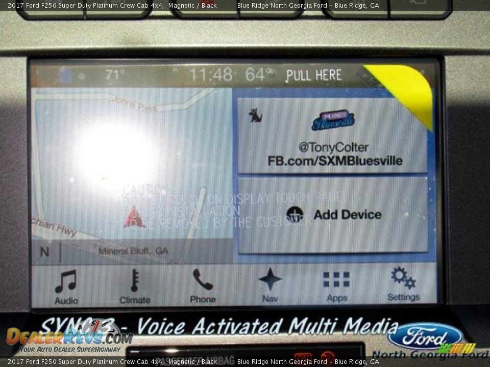 2017 Ford F250 Super Duty Platinum Crew Cab 4x4 Magnetic / Black Photo #21