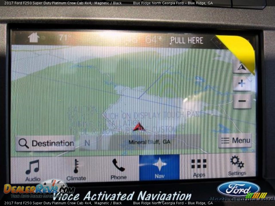 2017 Ford F250 Super Duty Platinum Crew Cab 4x4 Magnetic / Black Photo #22