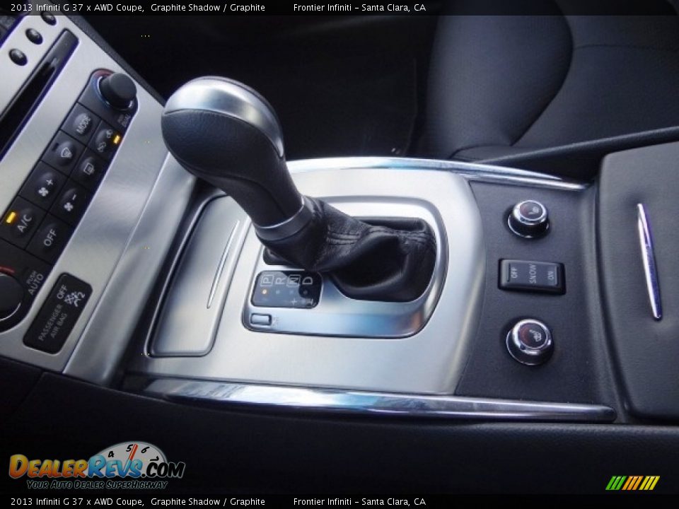 2013 Infiniti G 37 x AWD Coupe Graphite Shadow / Graphite Photo #20