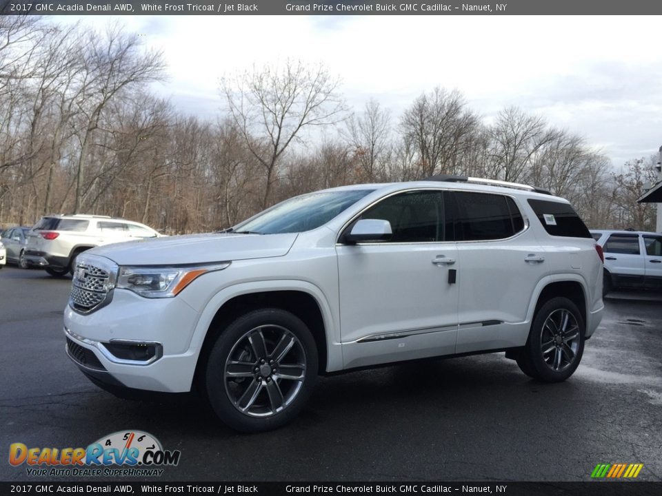 2017 GMC Acadia Denali AWD White Frost Tricoat / Jet Black Photo #1