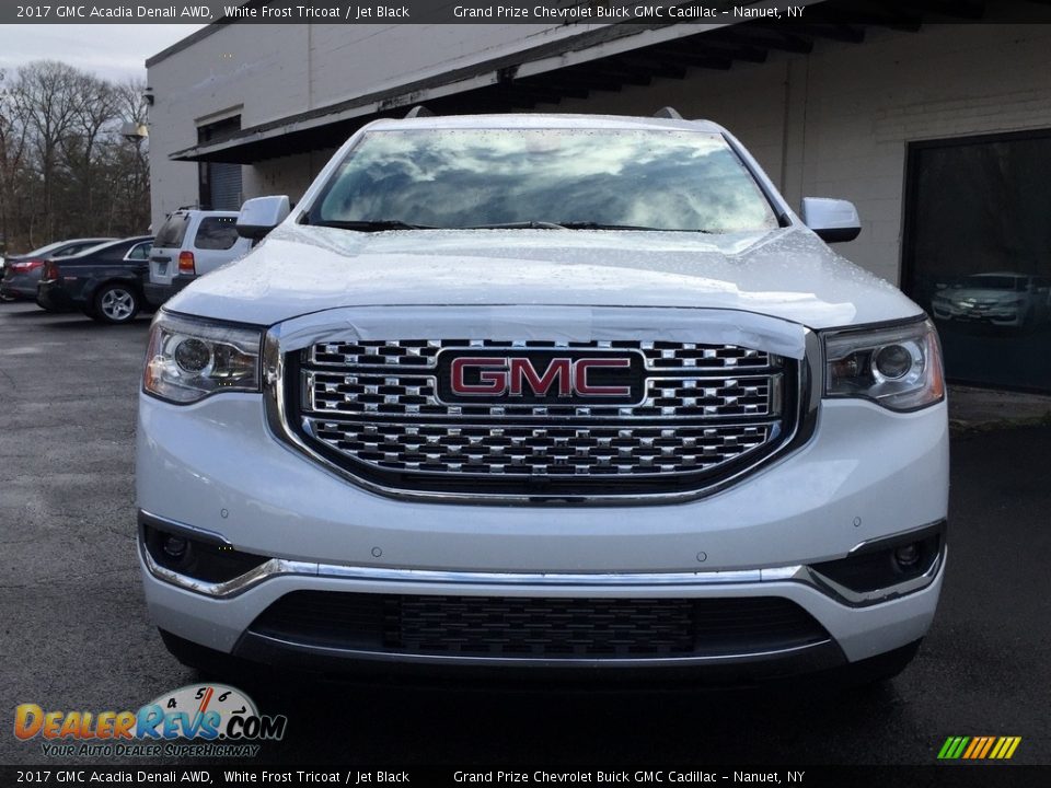 2017 GMC Acadia Denali AWD White Frost Tricoat / Jet Black Photo #2