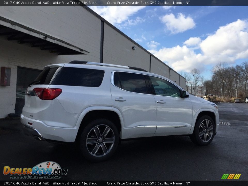 2017 GMC Acadia Denali AWD White Frost Tricoat / Jet Black Photo #4