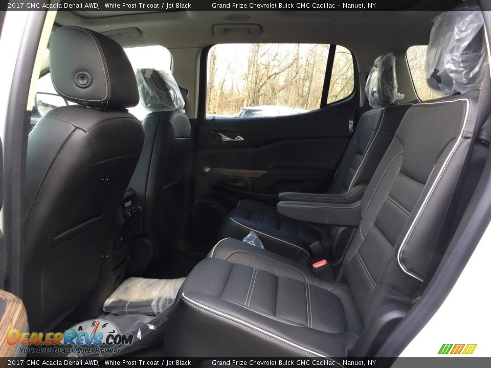 2017 GMC Acadia Denali AWD White Frost Tricoat / Jet Black Photo #7