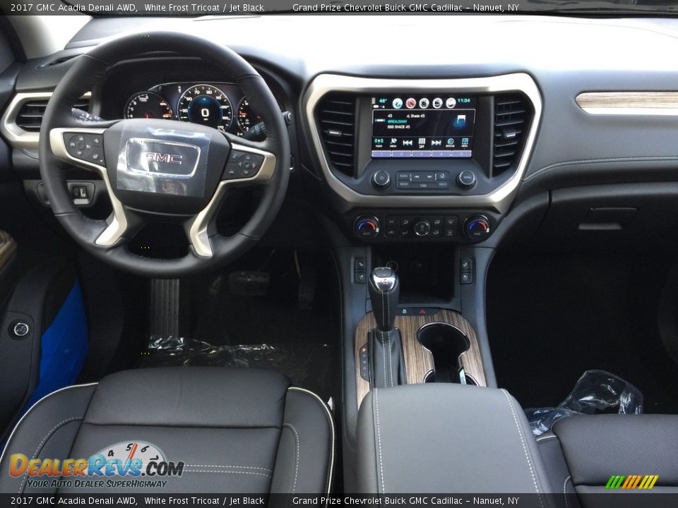 2017 GMC Acadia Denali AWD White Frost Tricoat / Jet Black Photo #8