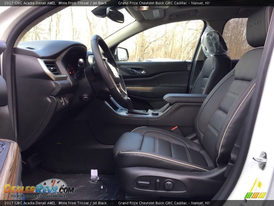 2017 GMC Acadia Denali AWD White Frost Tricoat / Jet Black Photo #9