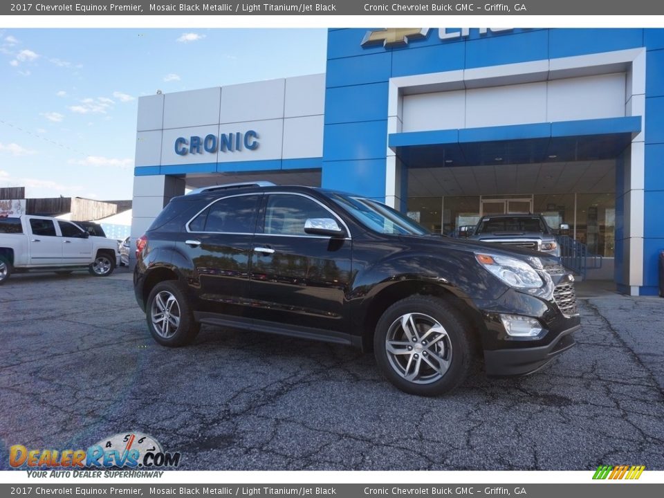 2017 Chevrolet Equinox Premier Mosaic Black Metallic / Light Titanium/Jet Black Photo #1