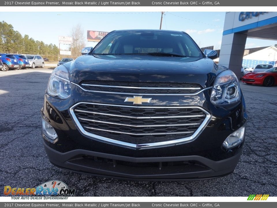 2017 Chevrolet Equinox Premier Mosaic Black Metallic / Light Titanium/Jet Black Photo #2