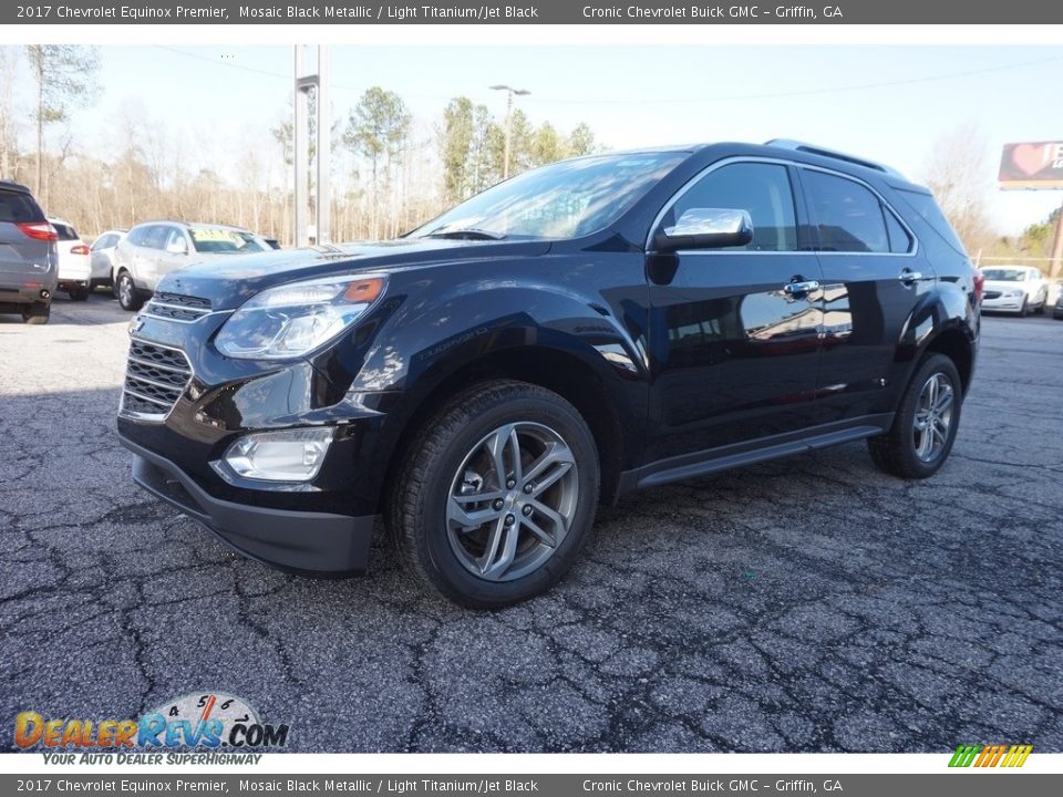 2017 Chevrolet Equinox Premier Mosaic Black Metallic / Light Titanium/Jet Black Photo #3