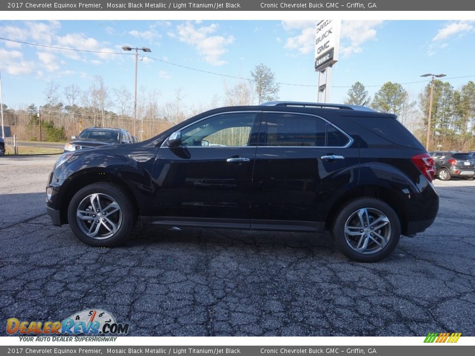 2017 Chevrolet Equinox Premier Mosaic Black Metallic / Light Titanium/Jet Black Photo #4