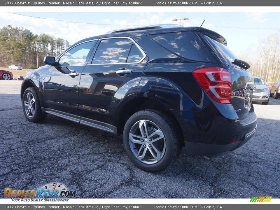 2017 Chevrolet Equinox Premier Mosaic Black Metallic / Light Titanium/Jet Black Photo #5