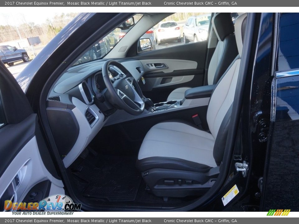 2017 Chevrolet Equinox Premier Mosaic Black Metallic / Light Titanium/Jet Black Photo #9