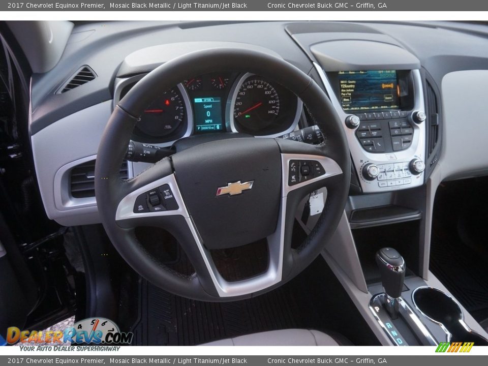 2017 Chevrolet Equinox Premier Mosaic Black Metallic / Light Titanium/Jet Black Photo #10