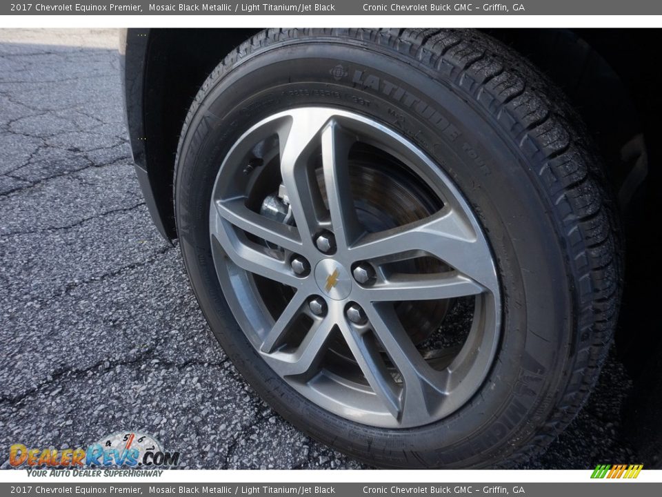 2017 Chevrolet Equinox Premier Mosaic Black Metallic / Light Titanium/Jet Black Photo #11