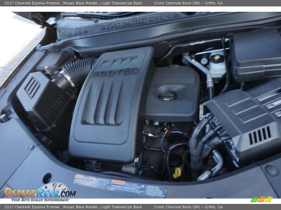 2017 Chevrolet Equinox Premier Mosaic Black Metallic / Light Titanium/Jet Black Photo #12