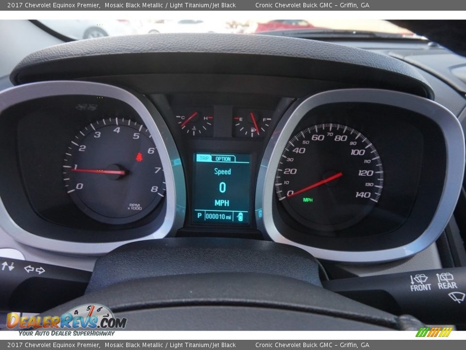 2017 Chevrolet Equinox Premier Mosaic Black Metallic / Light Titanium/Jet Black Photo #13