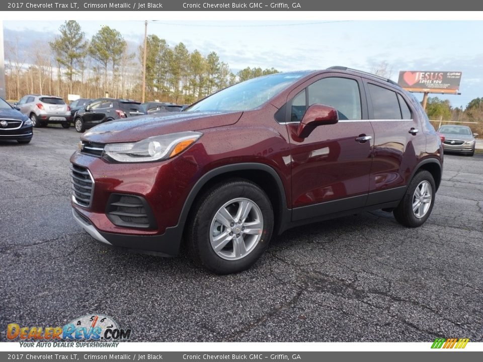 2017 Chevrolet Trax LT Crimson Metallic / Jet Black Photo #3