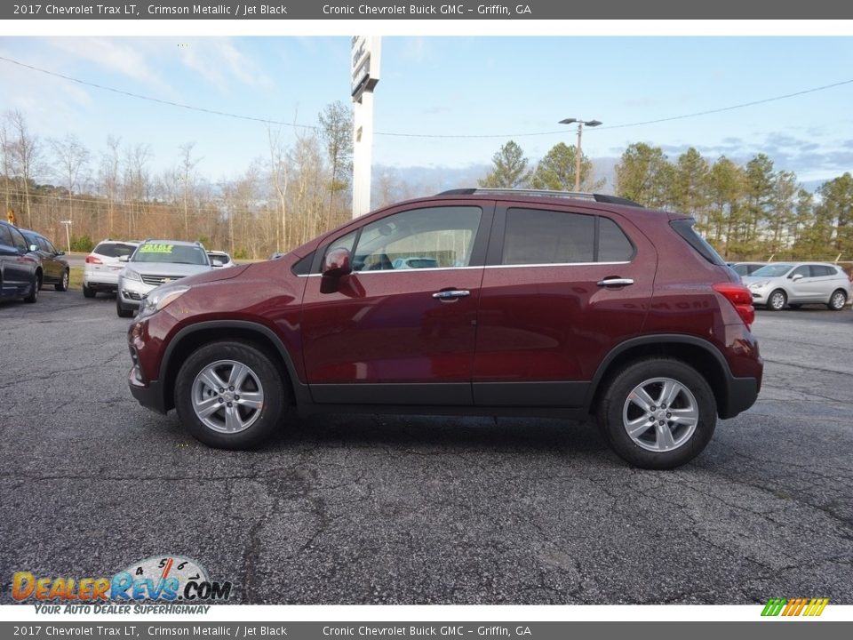 2017 Chevrolet Trax LT Crimson Metallic / Jet Black Photo #4