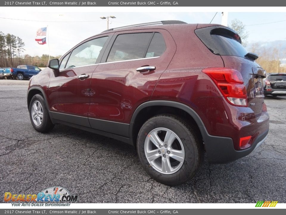 2017 Chevrolet Trax LT Crimson Metallic / Jet Black Photo #5