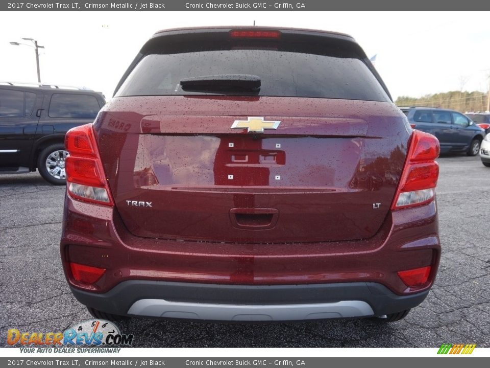 2017 Chevrolet Trax LT Crimson Metallic / Jet Black Photo #6