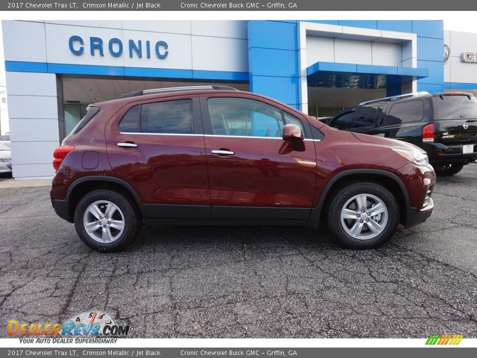 2017 Chevrolet Trax LT Crimson Metallic / Jet Black Photo #8