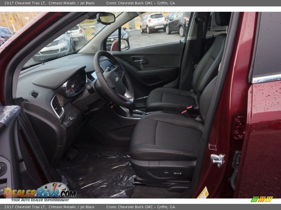 2017 Chevrolet Trax LT Crimson Metallic / Jet Black Photo #9