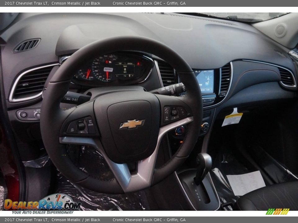 2017 Chevrolet Trax LT Crimson Metallic / Jet Black Photo #10