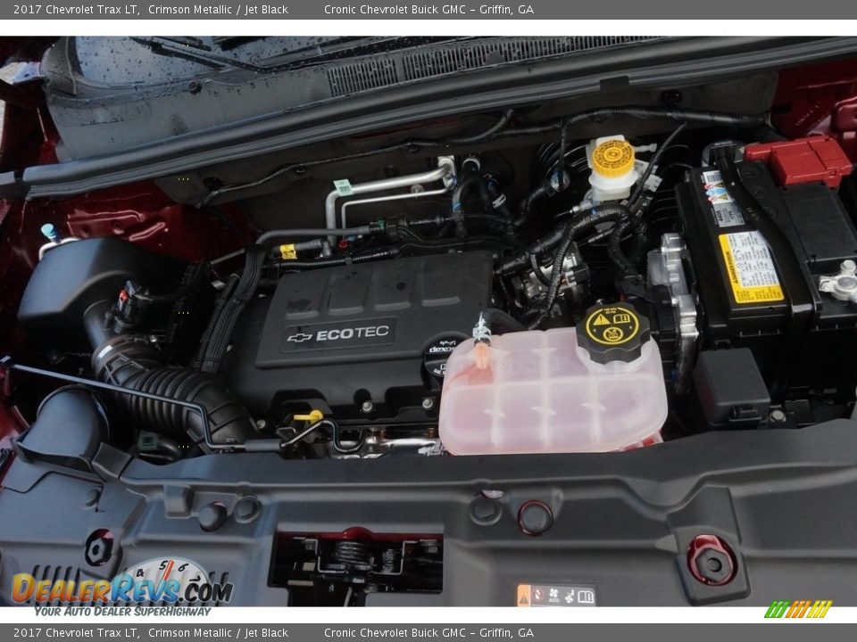2017 Chevrolet Trax LT Crimson Metallic / Jet Black Photo #12