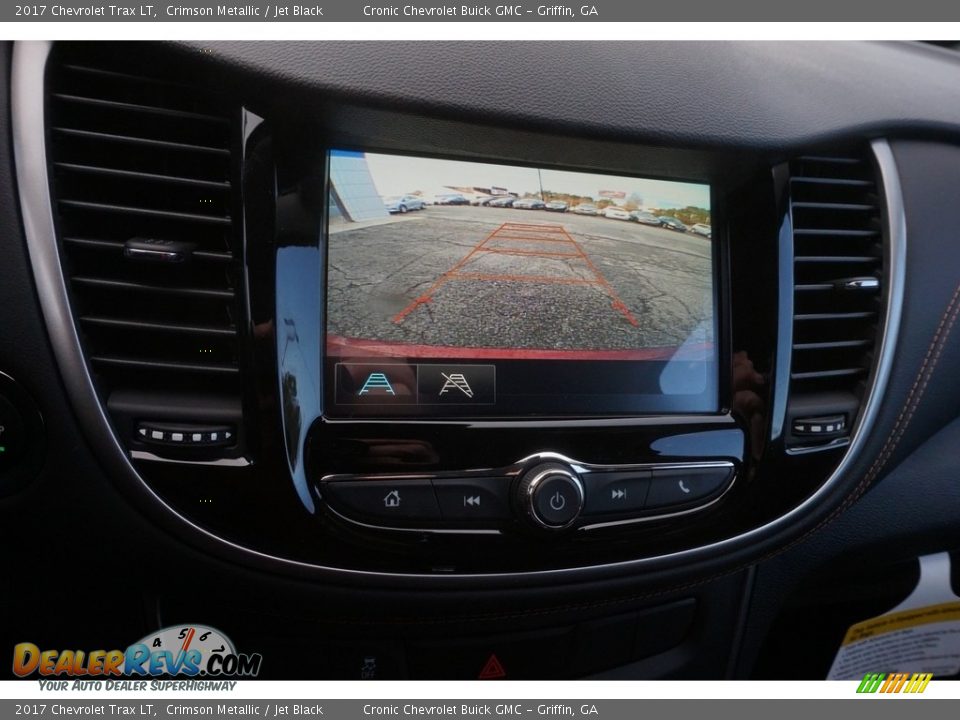 2017 Chevrolet Trax LT Crimson Metallic / Jet Black Photo #14