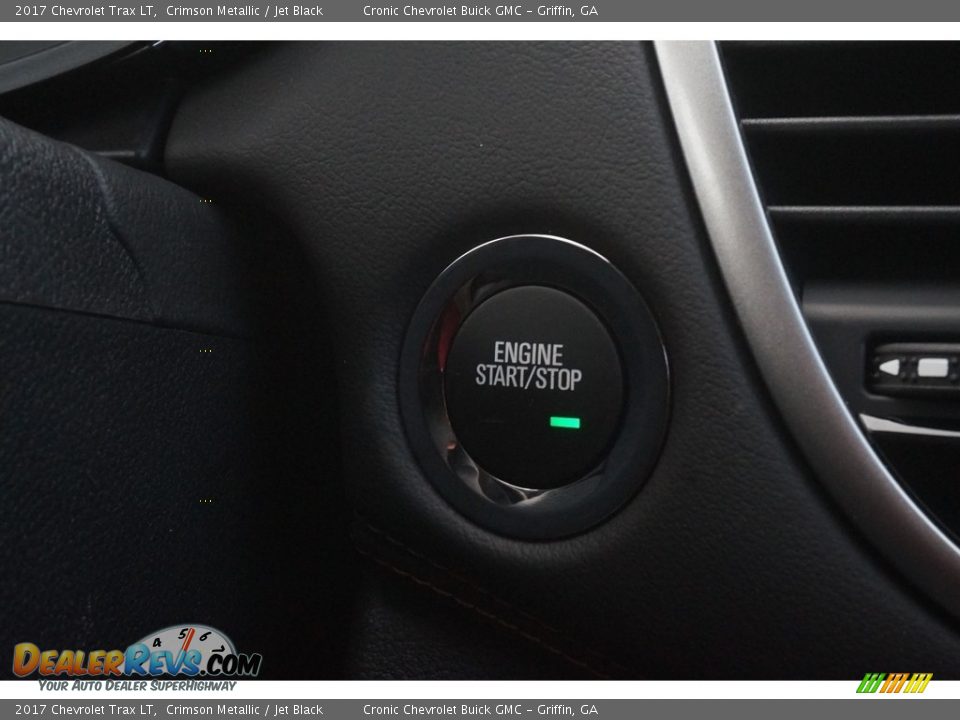 2017 Chevrolet Trax LT Crimson Metallic / Jet Black Photo #15