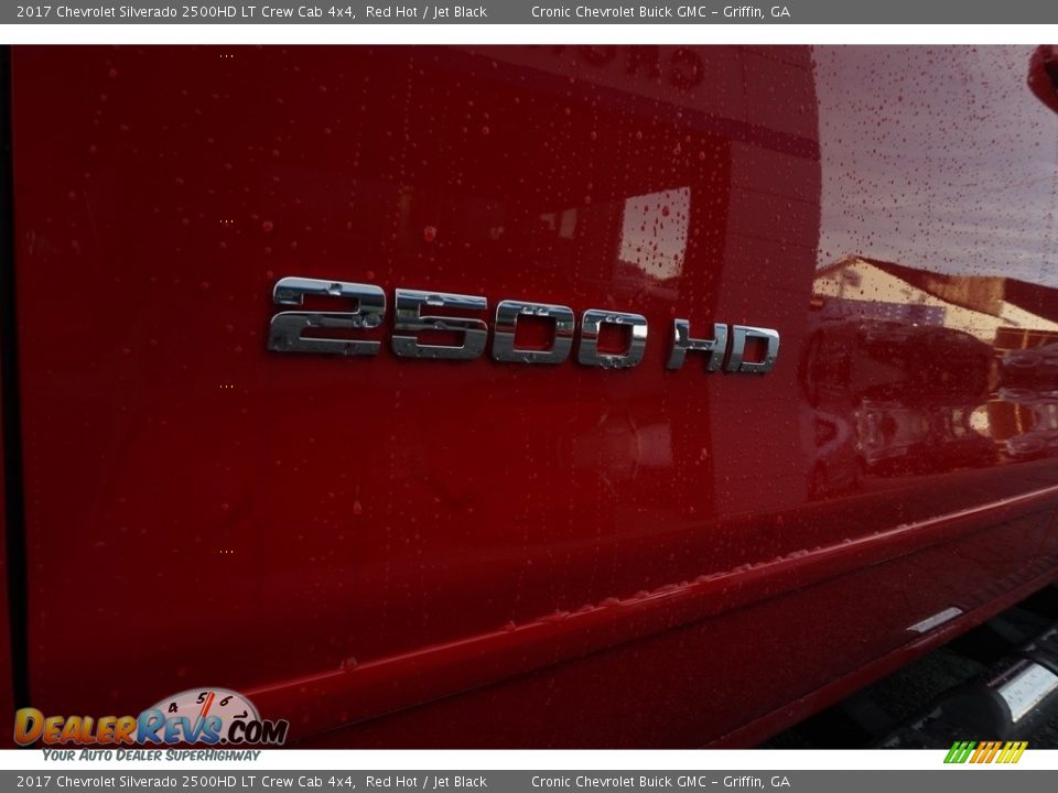 2017 Chevrolet Silverado 2500HD LT Crew Cab 4x4 Red Hot / Jet Black Photo #12