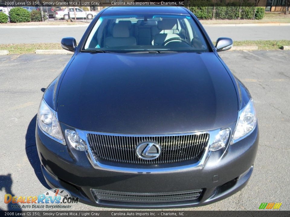 2008 Lexus GS 350 Smoky Granite Mica / Light Gray Photo #5