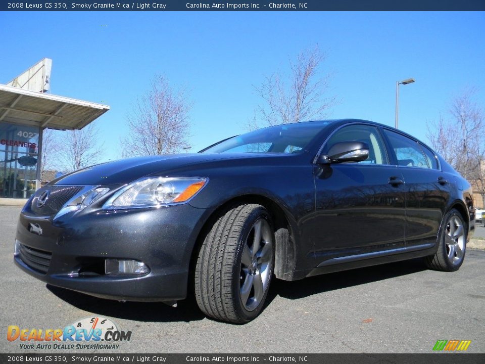 2008 Lexus GS 350 Smoky Granite Mica / Light Gray Photo #6