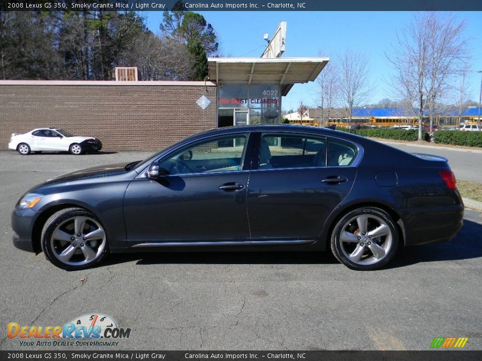 2008 Lexus GS 350 Smoky Granite Mica / Light Gray Photo #7
