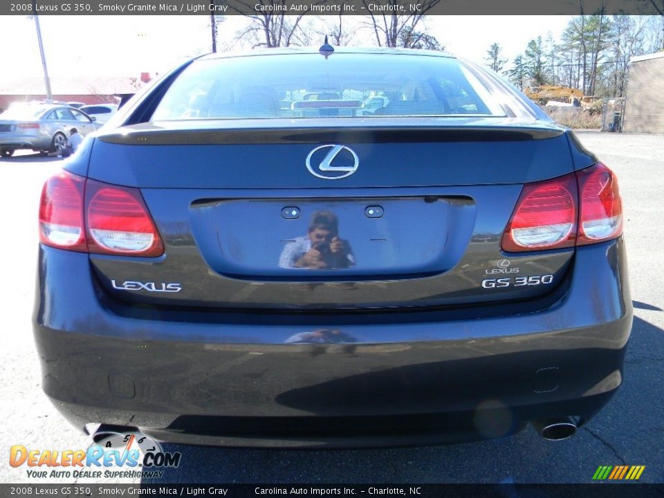 2008 Lexus GS 350 Smoky Granite Mica / Light Gray Photo #9