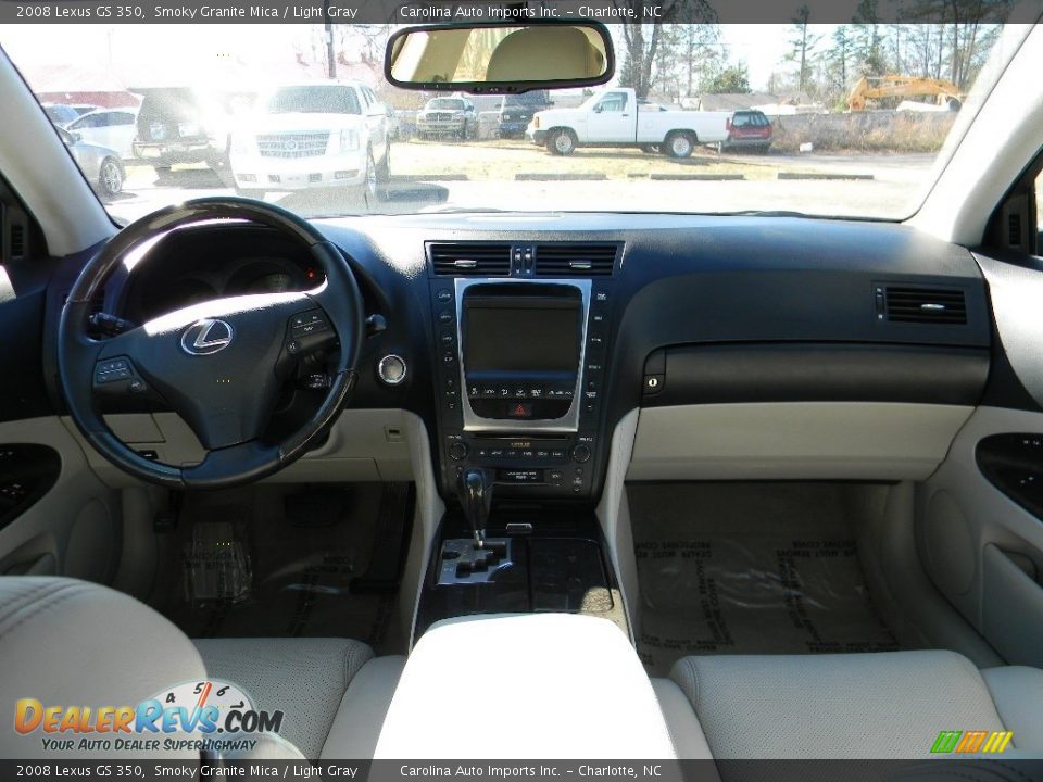 2008 Lexus GS 350 Smoky Granite Mica / Light Gray Photo #13