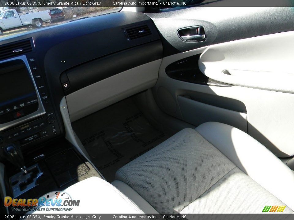 2008 Lexus GS 350 Smoky Granite Mica / Light Gray Photo #14