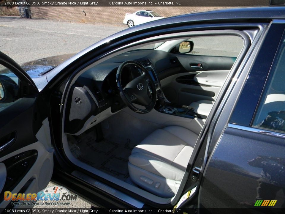 2008 Lexus GS 350 Smoky Granite Mica / Light Gray Photo #17