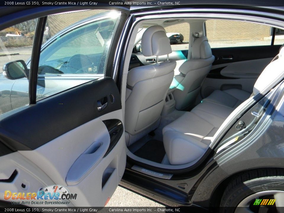 2008 Lexus GS 350 Smoky Granite Mica / Light Gray Photo #20