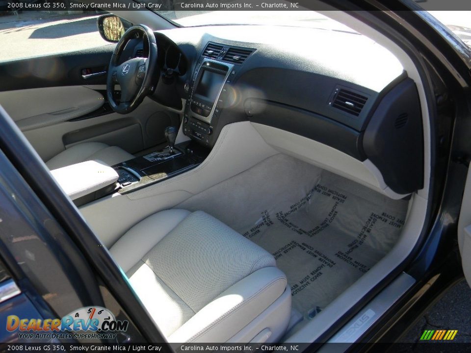 2008 Lexus GS 350 Smoky Granite Mica / Light Gray Photo #21
