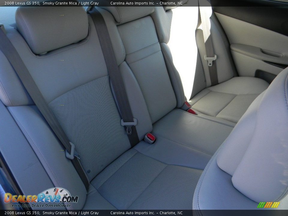2008 Lexus GS 350 Smoky Granite Mica / Light Gray Photo #24