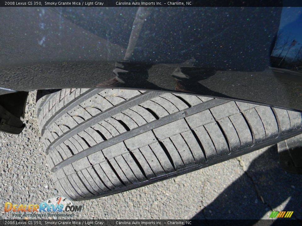 2008 Lexus GS 350 Smoky Granite Mica / Light Gray Photo #27