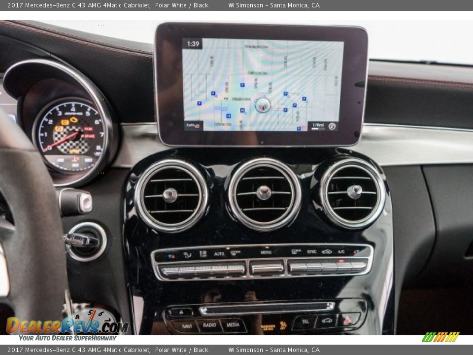 Controls of 2017 Mercedes-Benz C 43 AMG 4Matic Cabriolet Photo #8