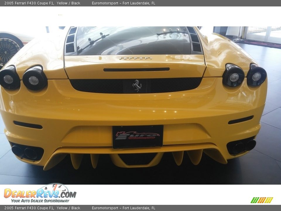 2005 Ferrari F430 Coupe F1 Yellow / Black Photo #16