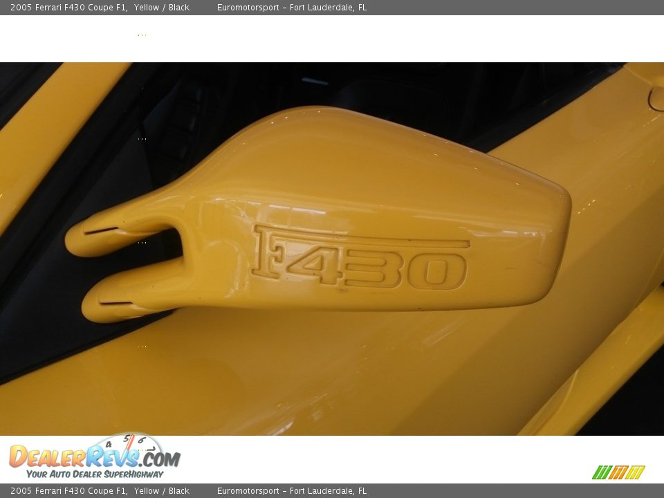 2005 Ferrari F430 Coupe F1 Yellow / Black Photo #29