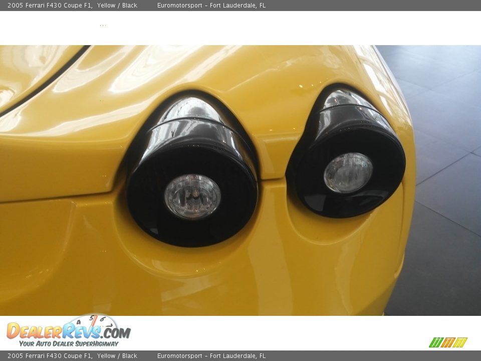 2005 Ferrari F430 Coupe F1 Yellow / Black Photo #34