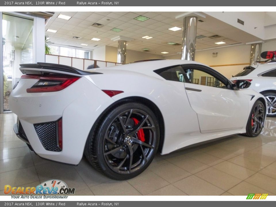 130R White 2017 Acura NSX  Photo #13